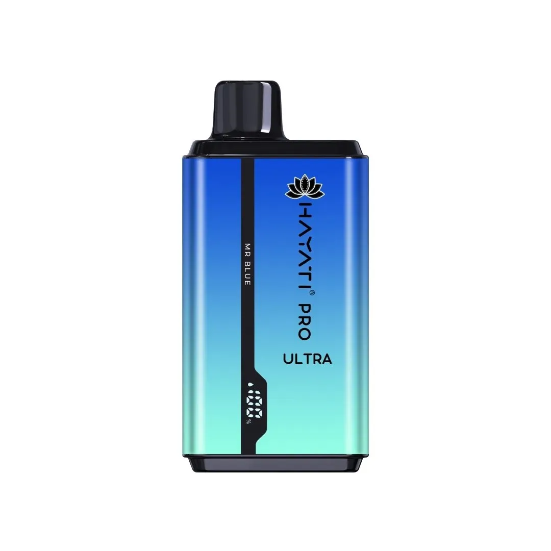 Box of 10 Hayati Pro Ultra 15000 Puffs Disposable Vape