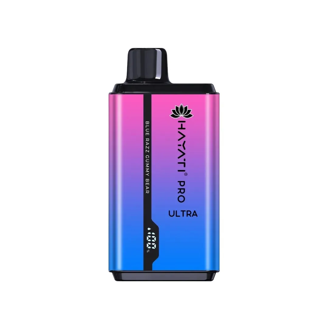 Box of 10 Hayati Pro Ultra 15000 Puffs Disposable Vape