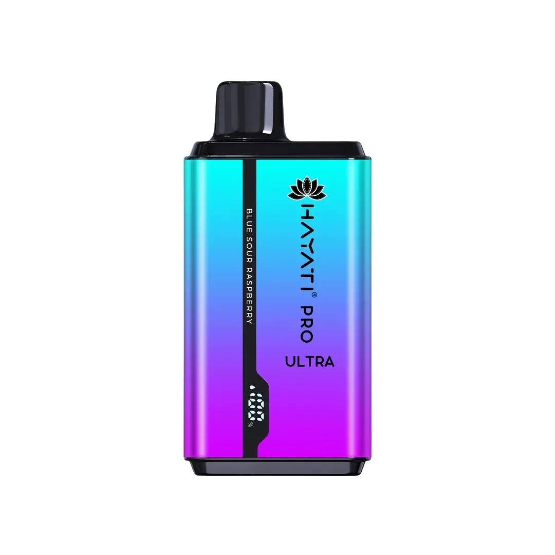 Box of 10 Hayati Pro Ultra 15000 Puffs Disposable Vape