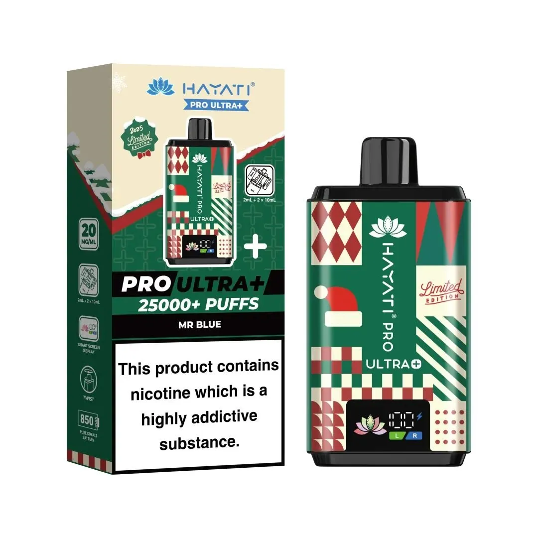 Hayati Pro Ultra Plus 25000 Christmas Edition | £10.99