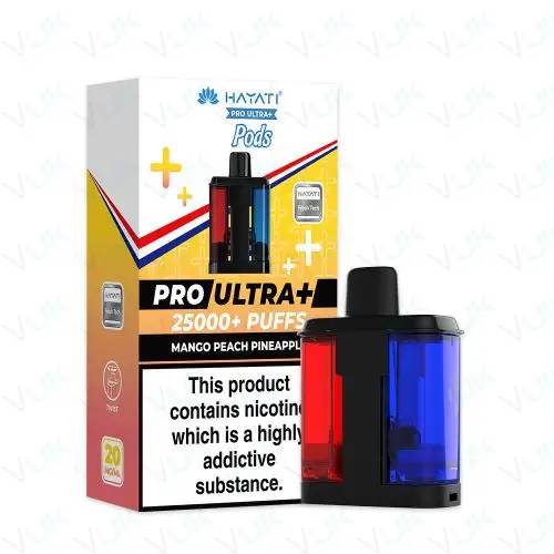 Hayati Pro Ultra Plus 25K Prefilled Pods UK | Smoknic