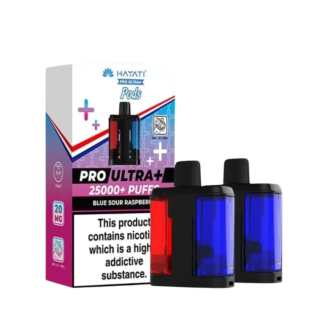 Hayati Pro Ultra Plus 25K Prefilled Pods