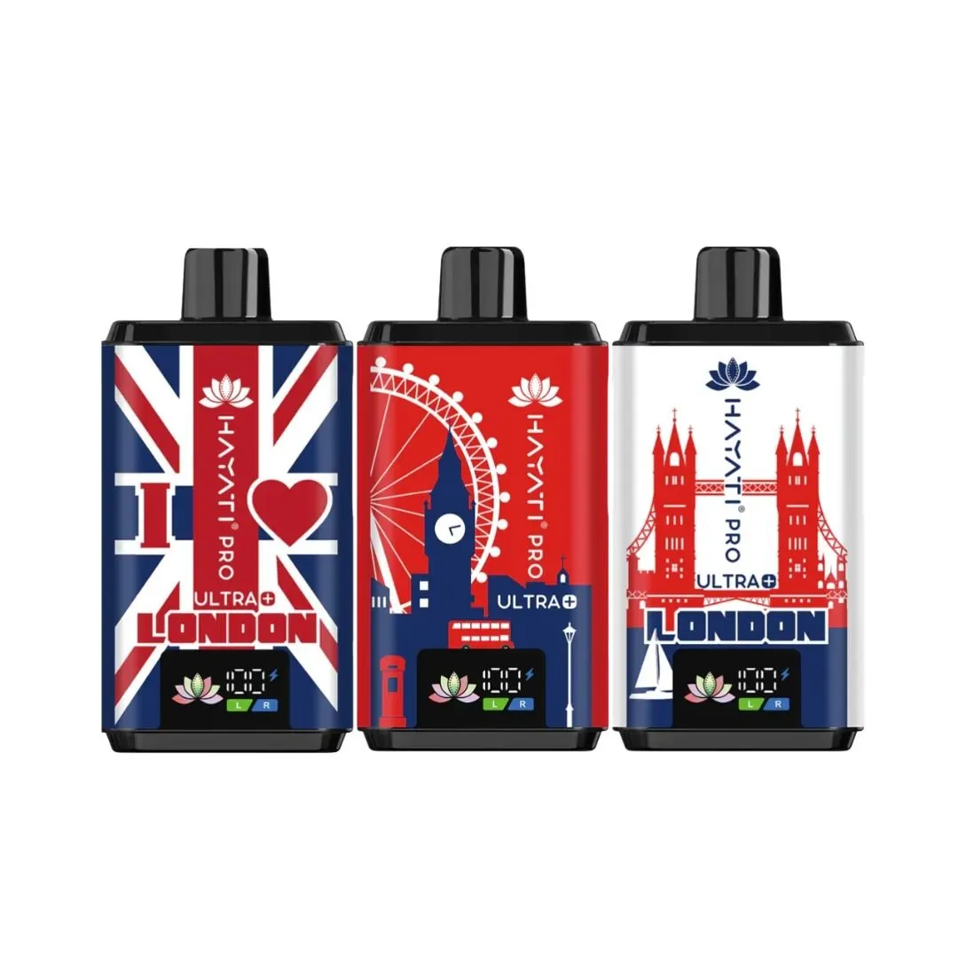 Hayati Pro Ultra+ 25K Souvenir Edition (England) Vape Kit