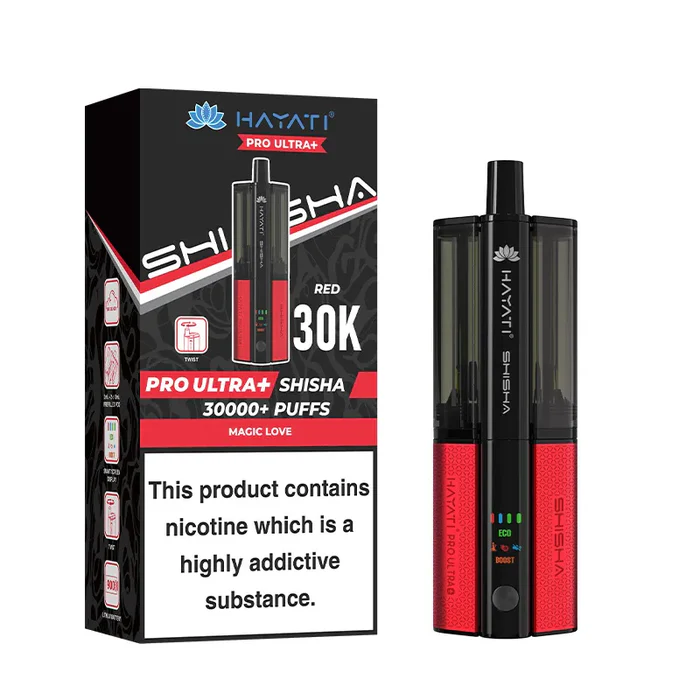 Hayati Pro Ultra Plus Shisha 30k Prefilled Pod Kit - £9.79