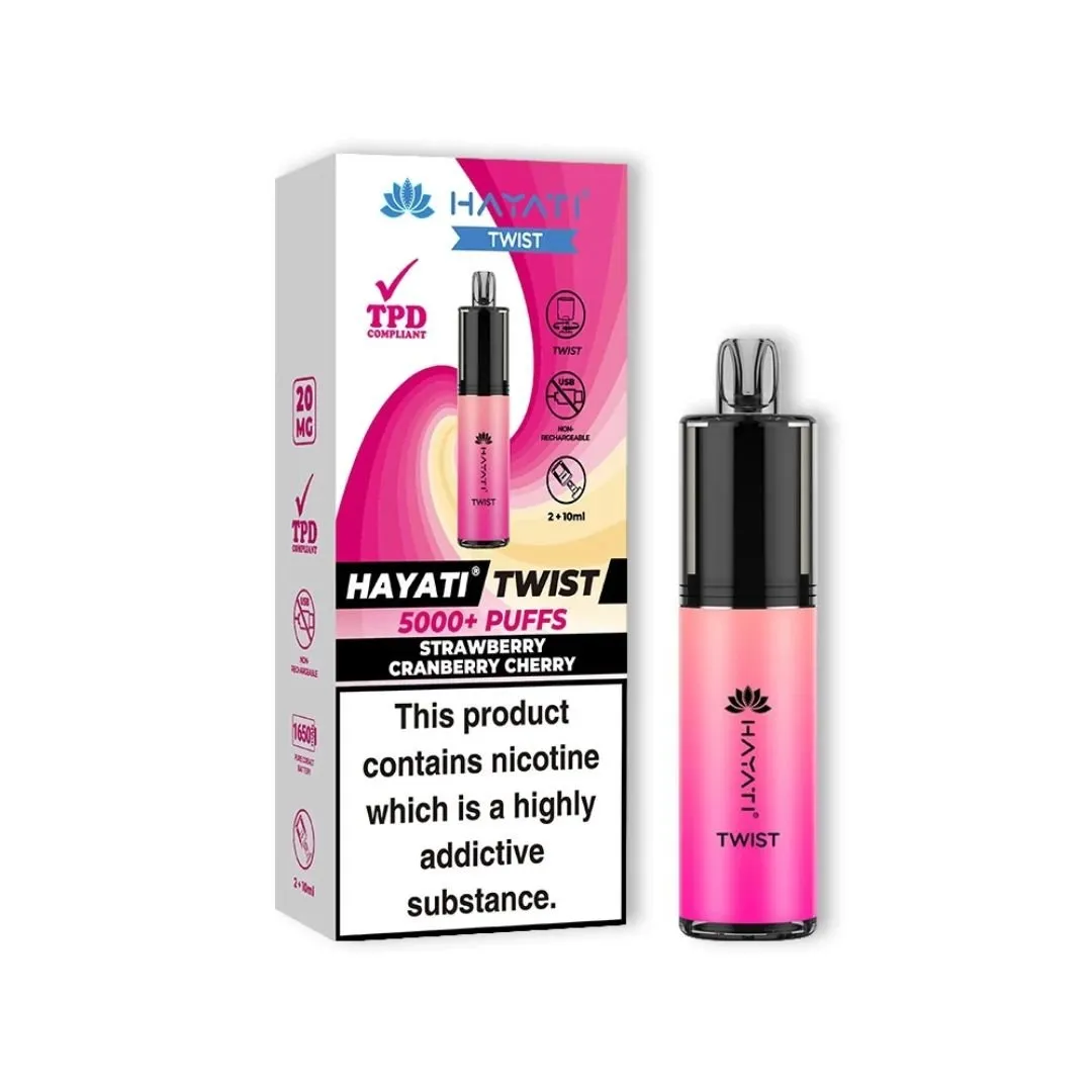 Hayati Twist 5000 Puffs Prefilled Vape Kit | Only £5.30