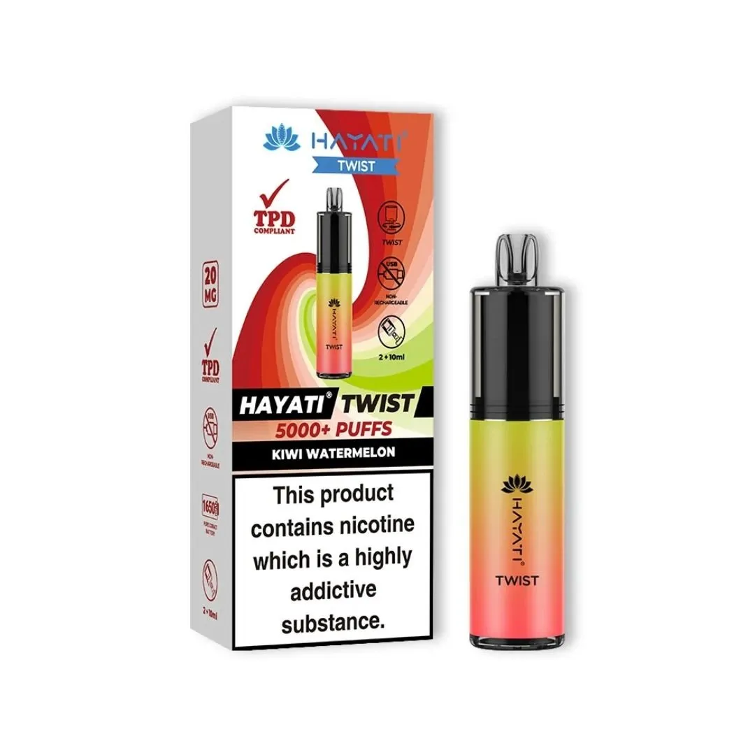 Hayati Twist 5000 Puffs Prefilled Vape Kit | Only £5.30