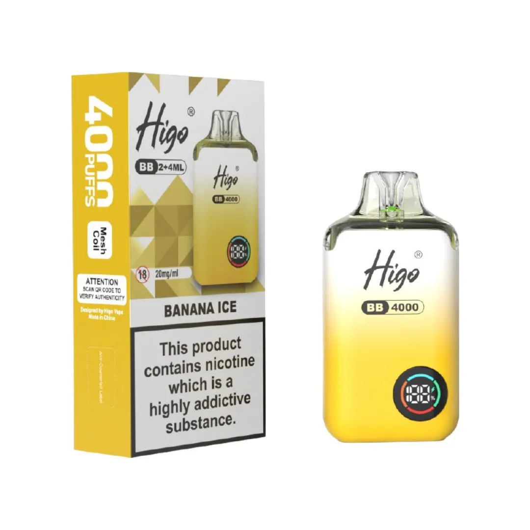 Crystal Higo 4000 Puff Prefilled Pod Kit - £7.79