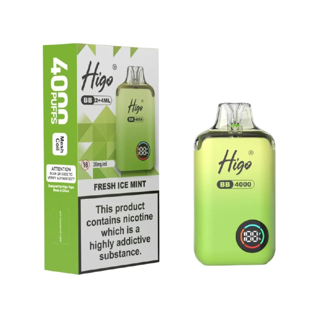 Crystal Higo 4000 Puff Prefilled Pod Kit - £7.79