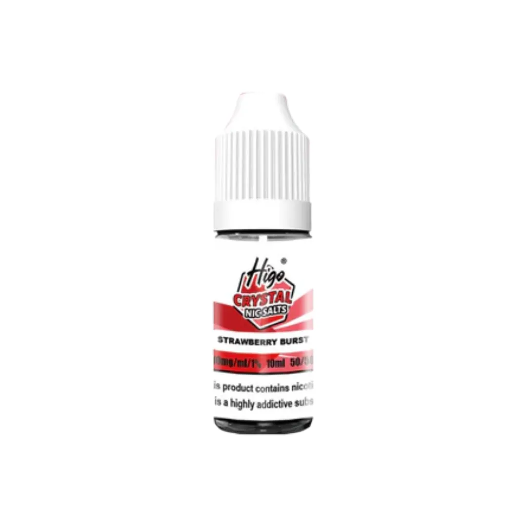 Higo Crystal 10ml Nic Salt E-Liquid | Any 5 For £9