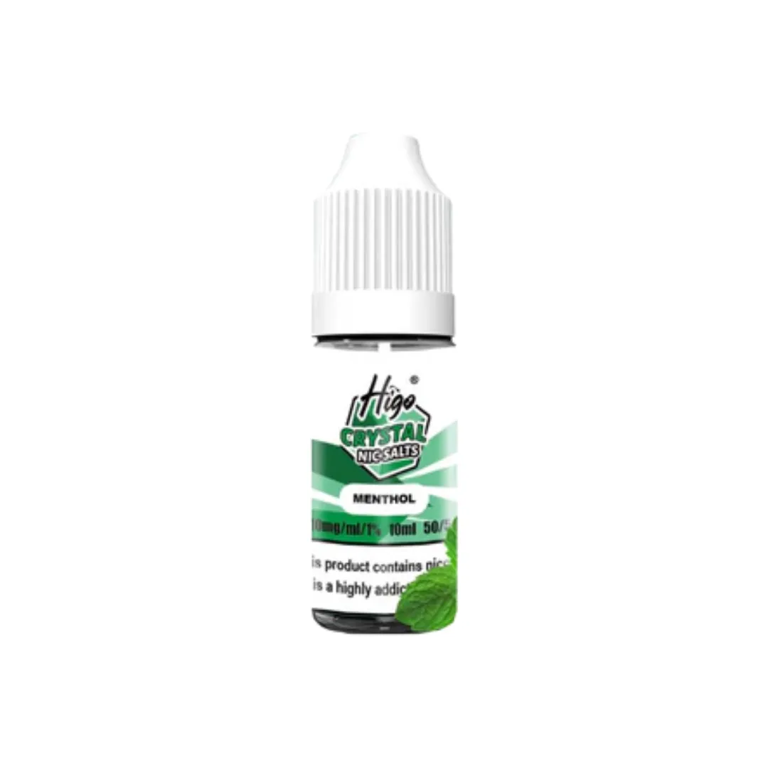 Higo Crystal 10ml Nic Salt E-Liquid | Any 5 For £9