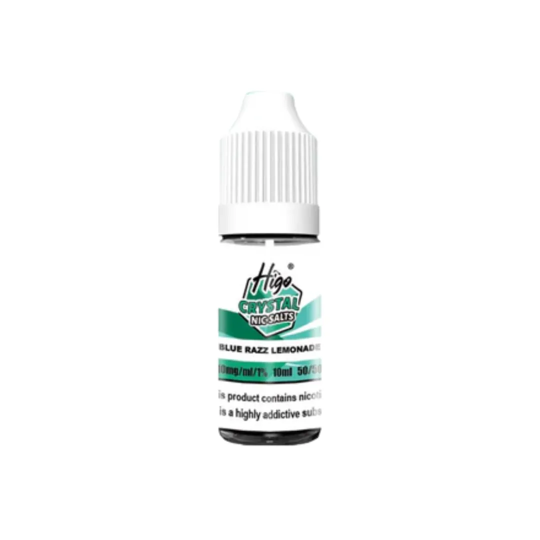 Higo Crystal 10ml Nic Salt E-Liquid | Any 5 For £9