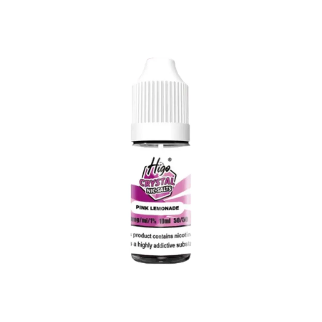 Higo Crystal 10ml Nic Salt E-Liquid | Any 5 For £9