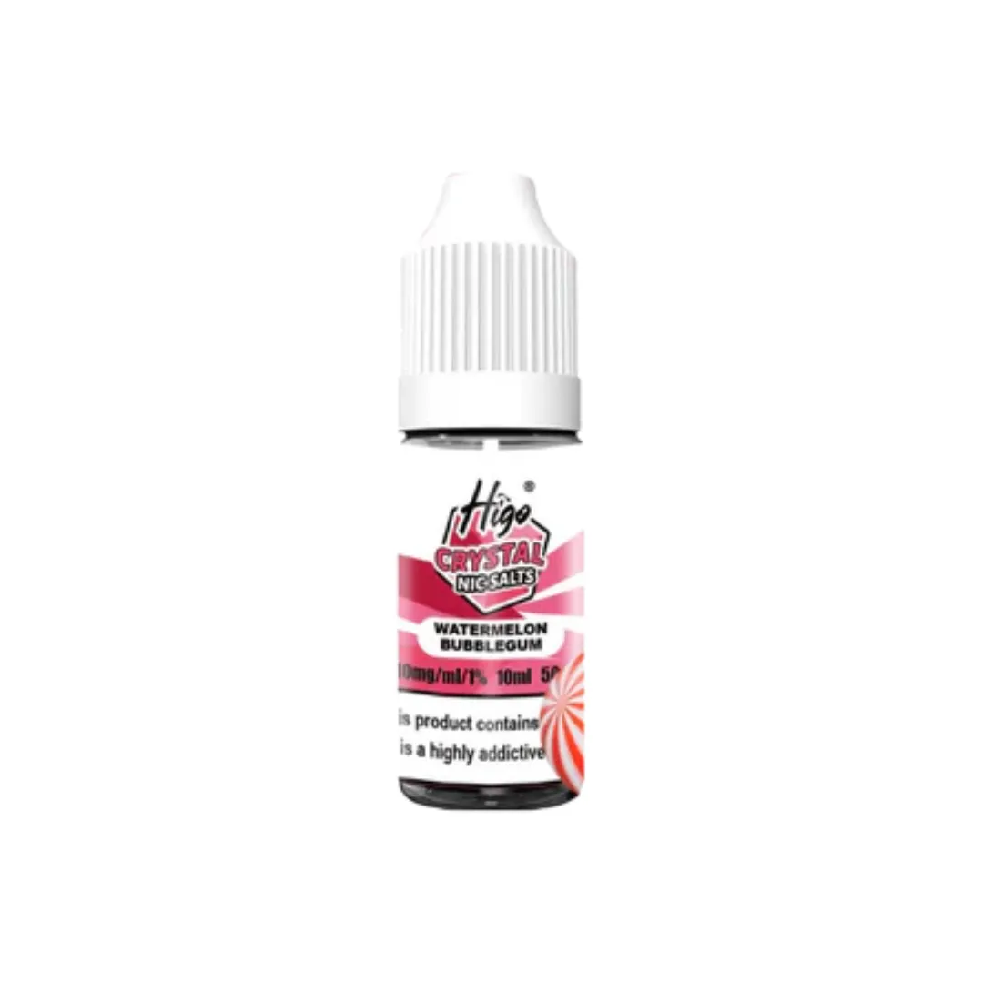 Higo Crystal 10ml Nic Salt E-Liquid | Any 5 For £9
