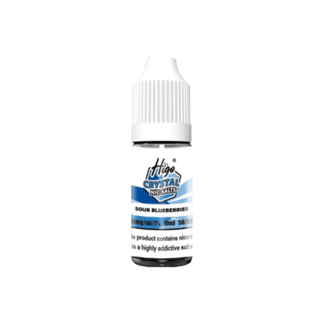 Higo Crystal 10ml Nic Salt E-Liquid | Any 5 For £9
