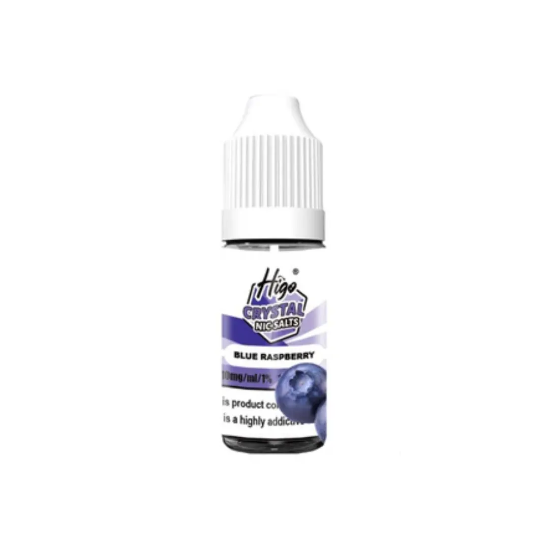 Higo Crystal 10ml Nic Salt E-Liquid | Any 5 For £9