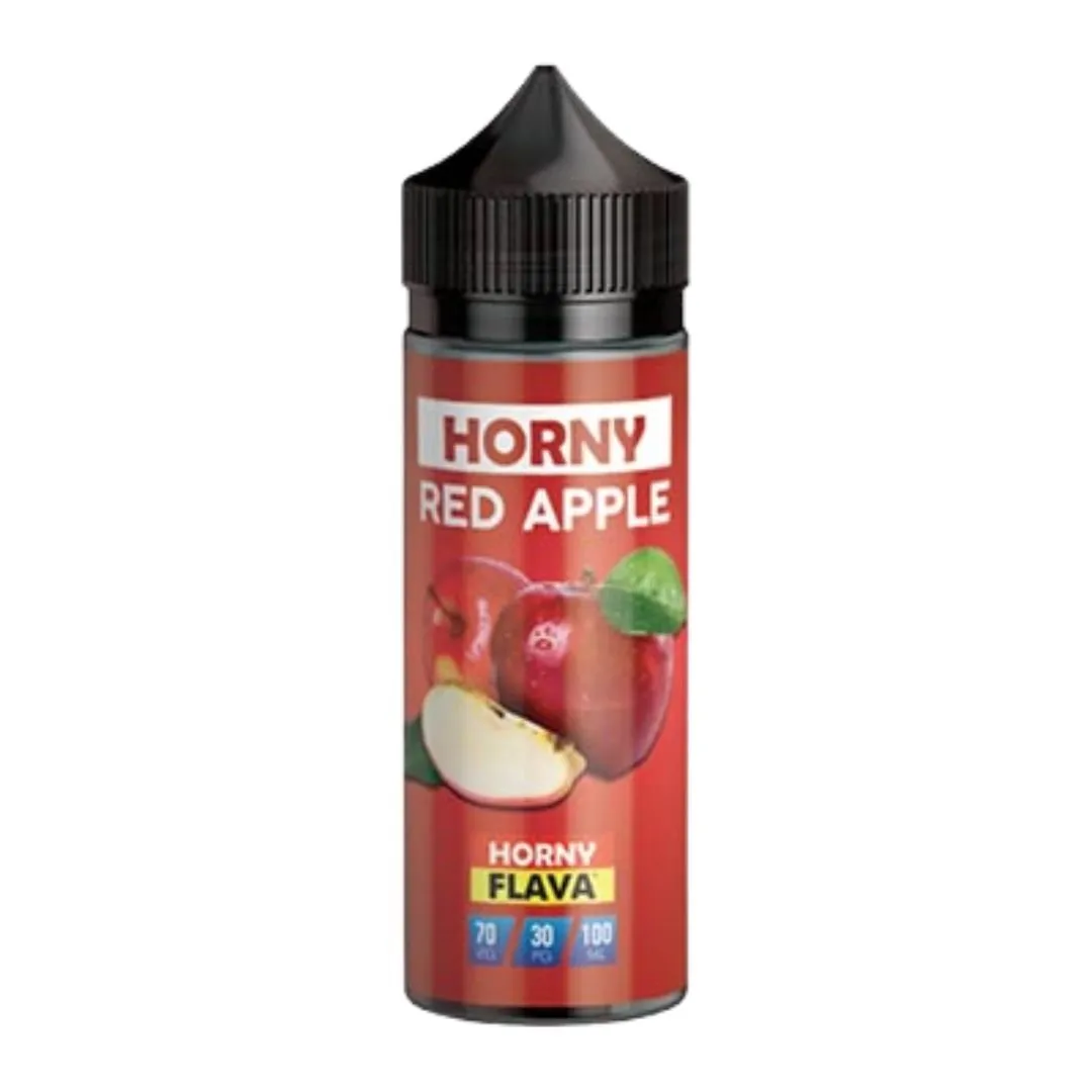 Horny Red Apple by Horny Flava 120ml E-Liquid