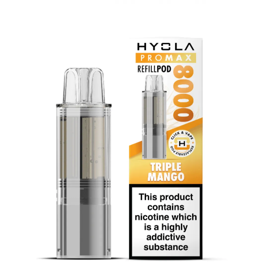 Hyola Pro Max 8000 Prefilled Pods - £5.79 At Smoknic