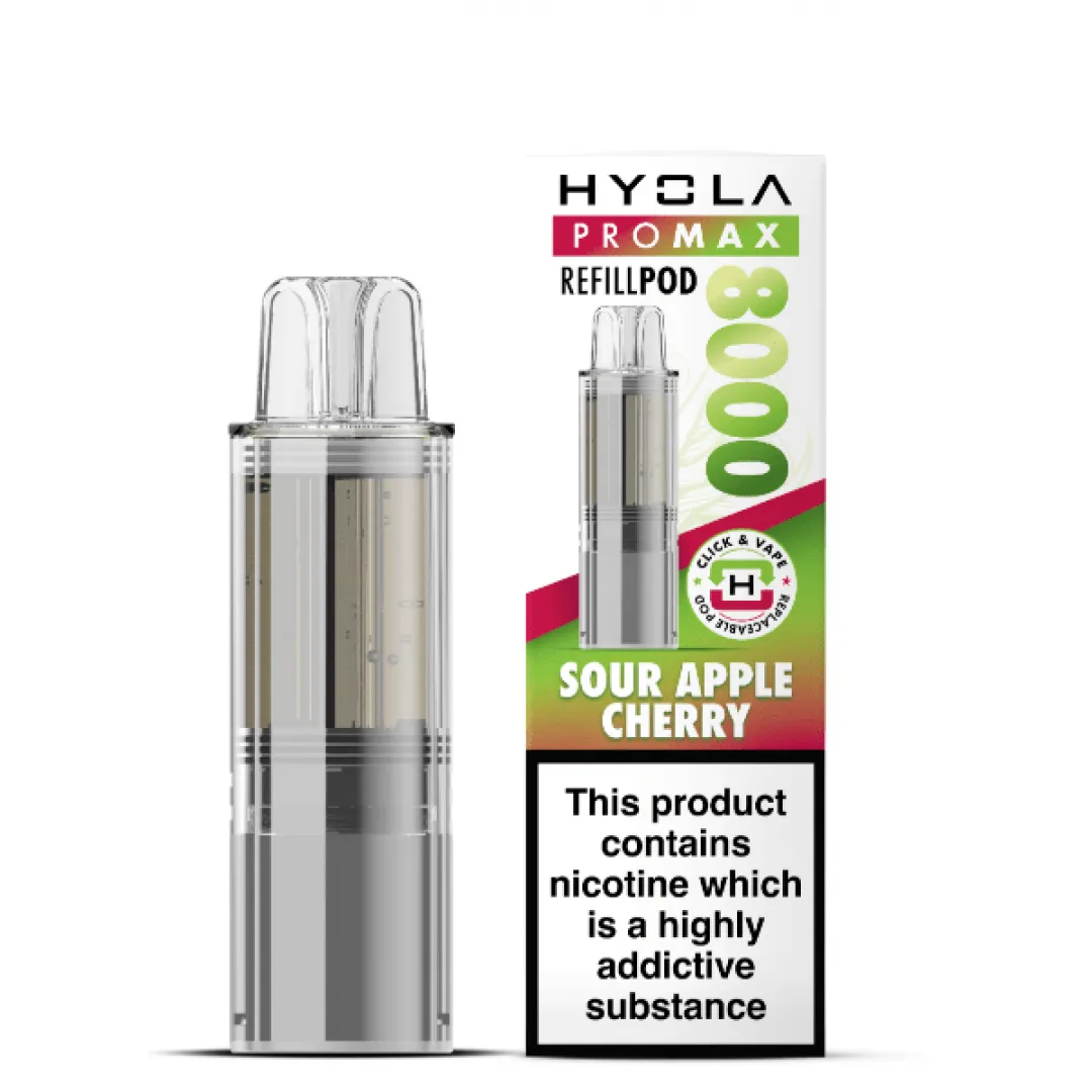Hyola Pro Max 8000 Prefilled Pods - £5.79 At Smoknic