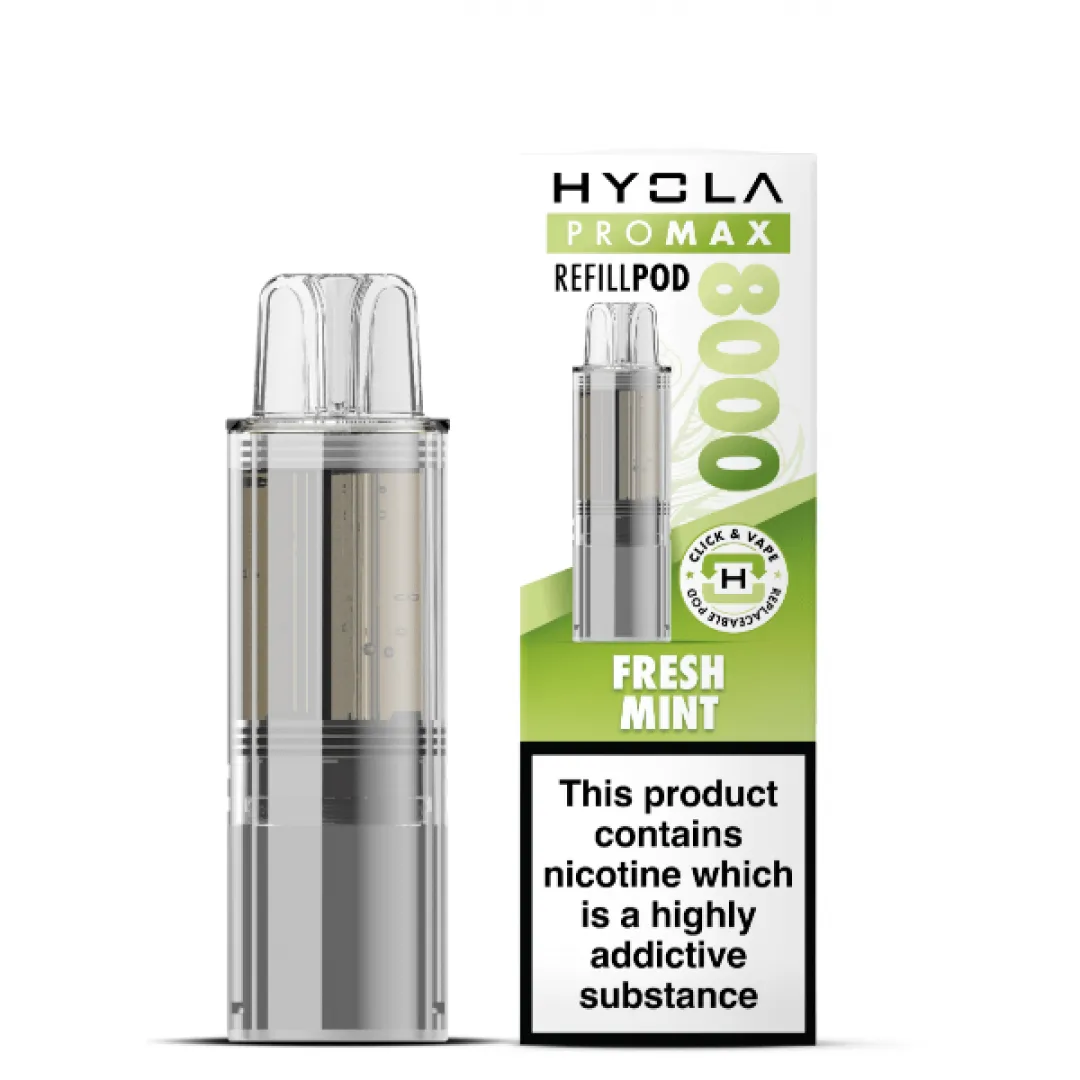 Hyola Pro Max 8000 Prefilled Pods - £5.79 At Smoknic