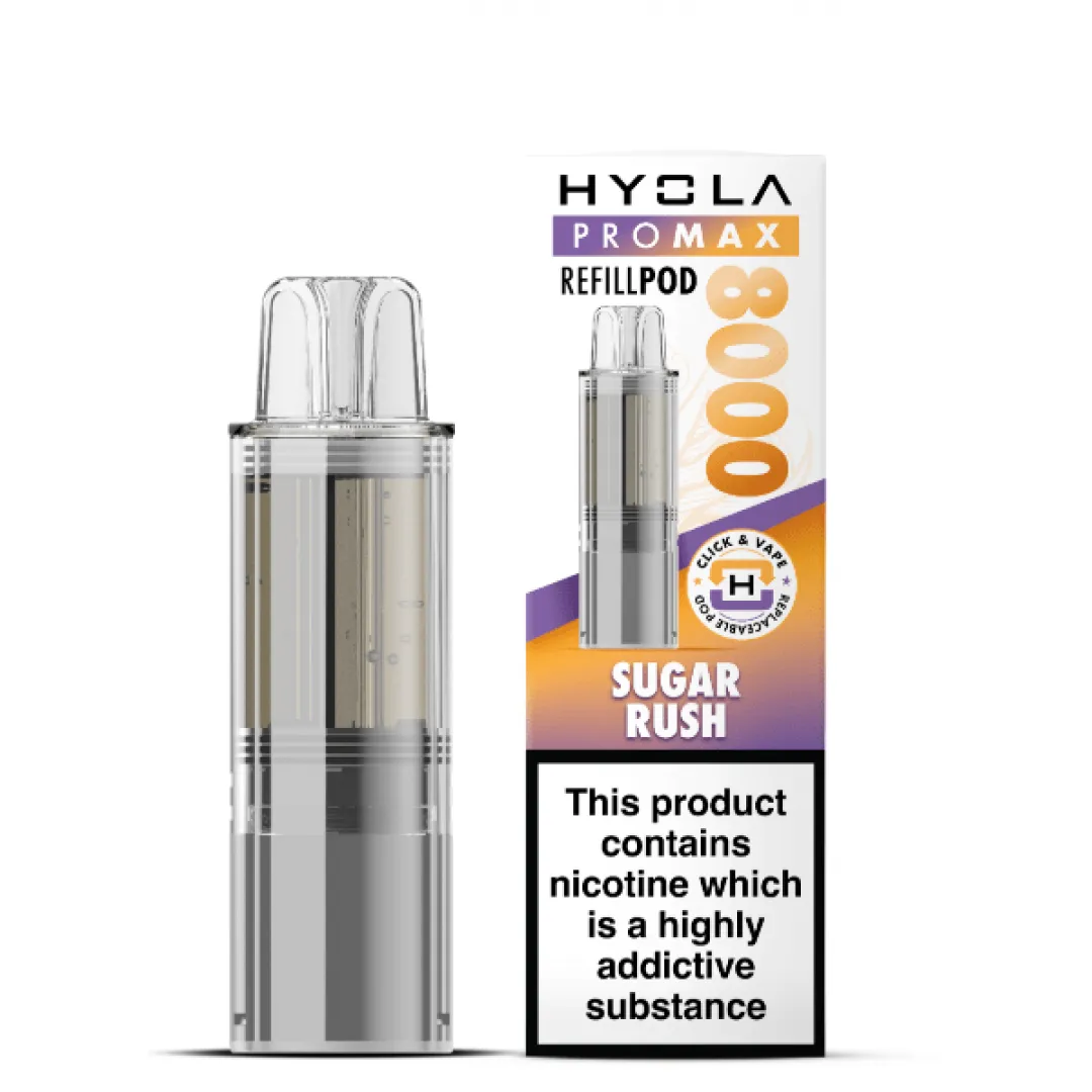 Hyola Pro Max 8000 Prefilled Pods - £5.79 At Smoknic