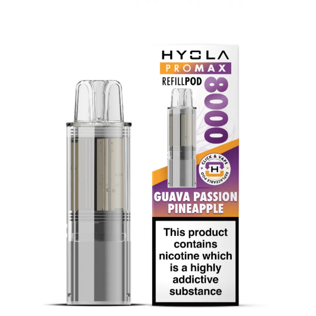 Hyola Pro Max 8000 Prefilled Pods - £5.79 At Smoknic