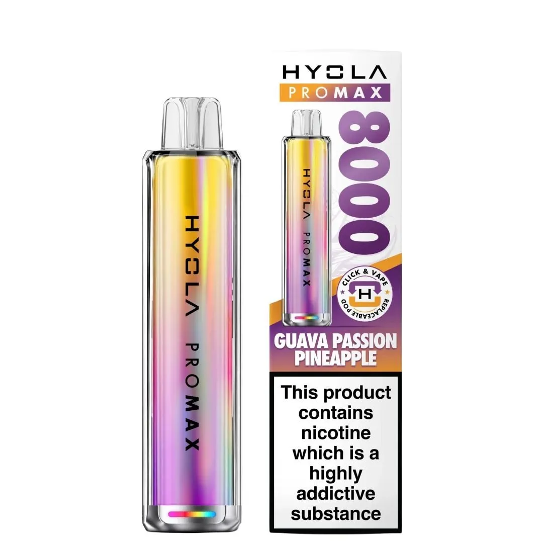 Buy Hyola Pro Max 8000 Puffs Prefilled Vape Kit Online