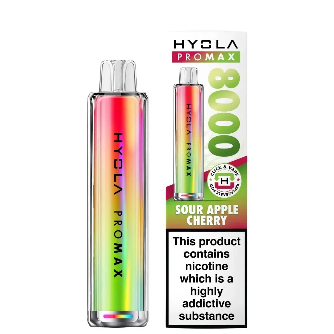Buy Hyola Pro Max 8000 Puffs Prefilled Vape Kit Online