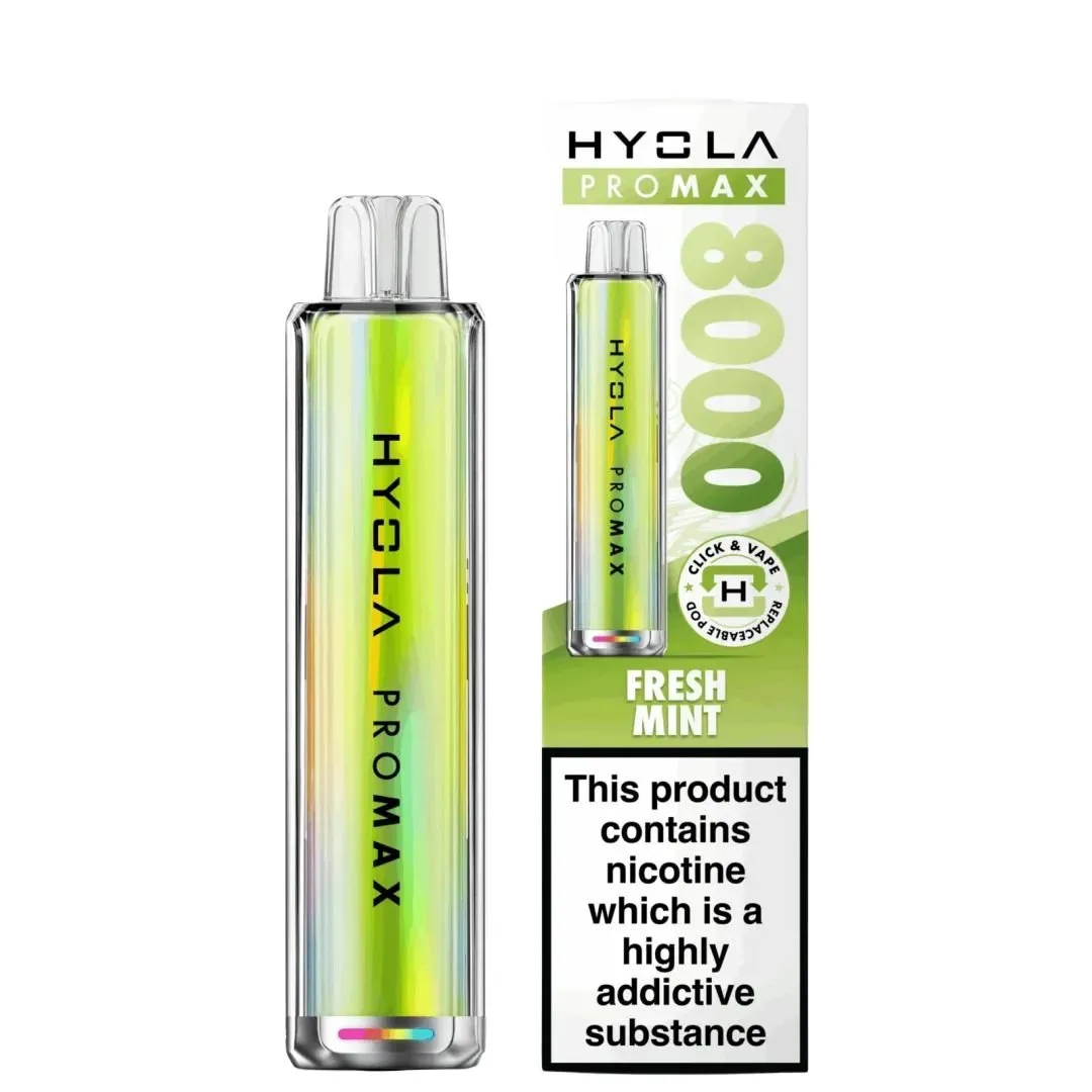 Buy Hyola Pro Max 8000 Puffs Prefilled Vape Kit Online