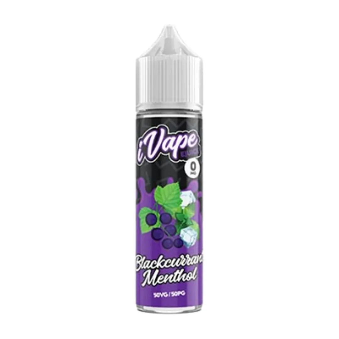 I Vape Blackcurrant Menthol 50ml E-liquid