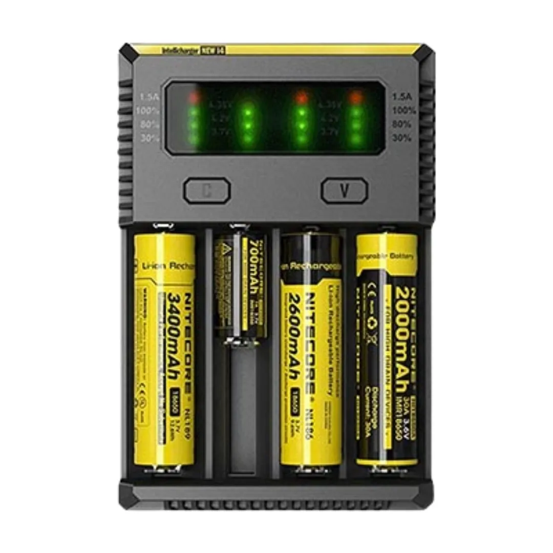 I4 Vape Battery Charger Four Bay by Nitecore