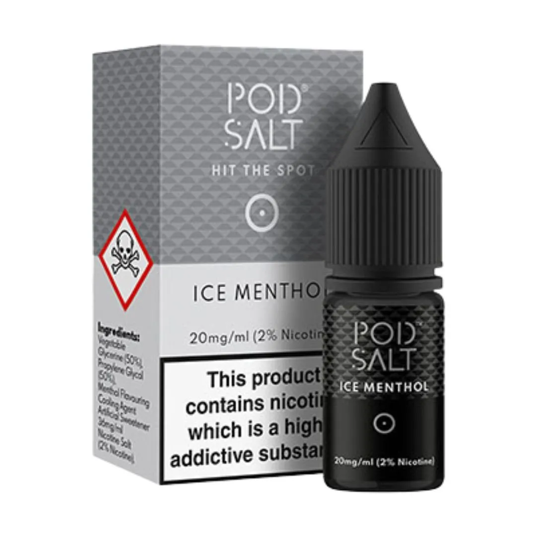 Ice Menthol by Pod Salt 10ml E-liquid