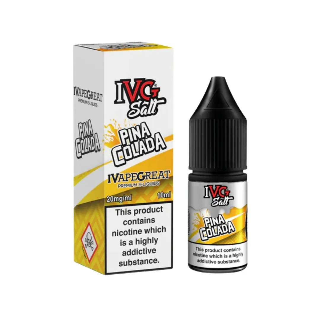 IVG 10ml Nic Salt E-Liquids | Any 4 for £10