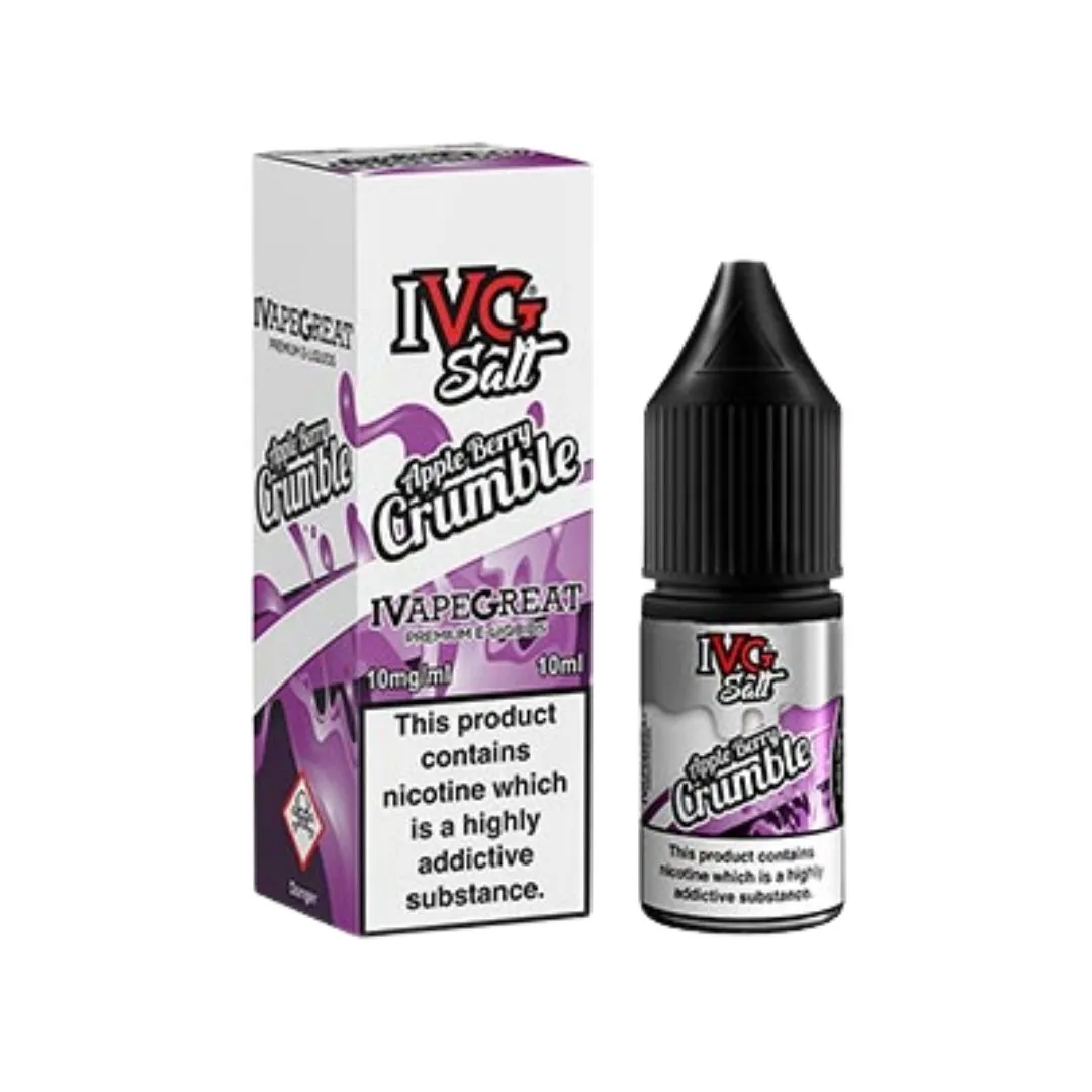 IVG 10ml Nic Salt E-Liquids | Any 4 for £10