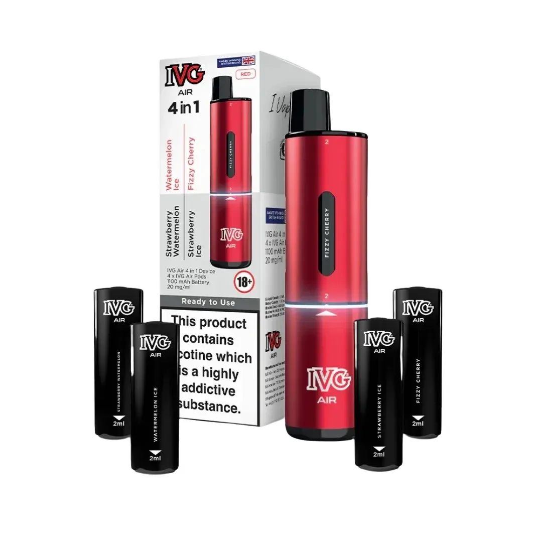 IVG Air 4-in-1 Prefilled Disposable Vape Kit