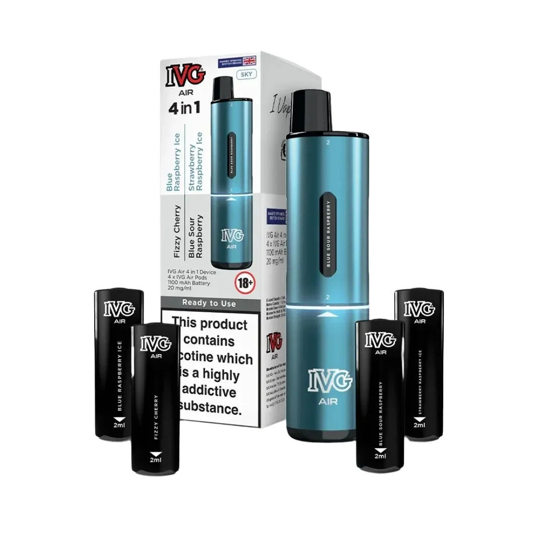 IVG Air 4-in-1 Prefilled Disposable Vape Kit