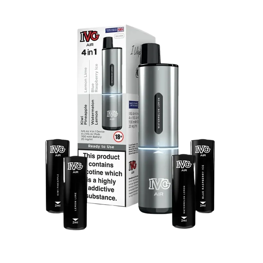 IVG Air 4-in-1 Prefilled Disposable Vape Kit