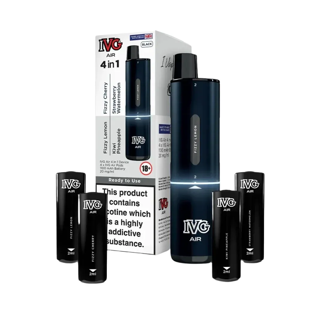 IVG Air 4-in-1 Prefilled Disposable Vape Kit