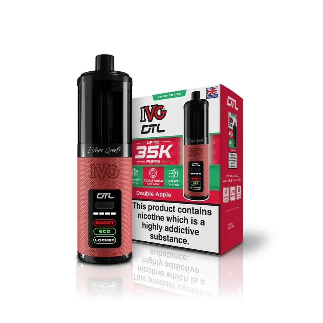 IVG DTL 35 Vape Kit | Prefilled Pod Kit | Just for £8.99