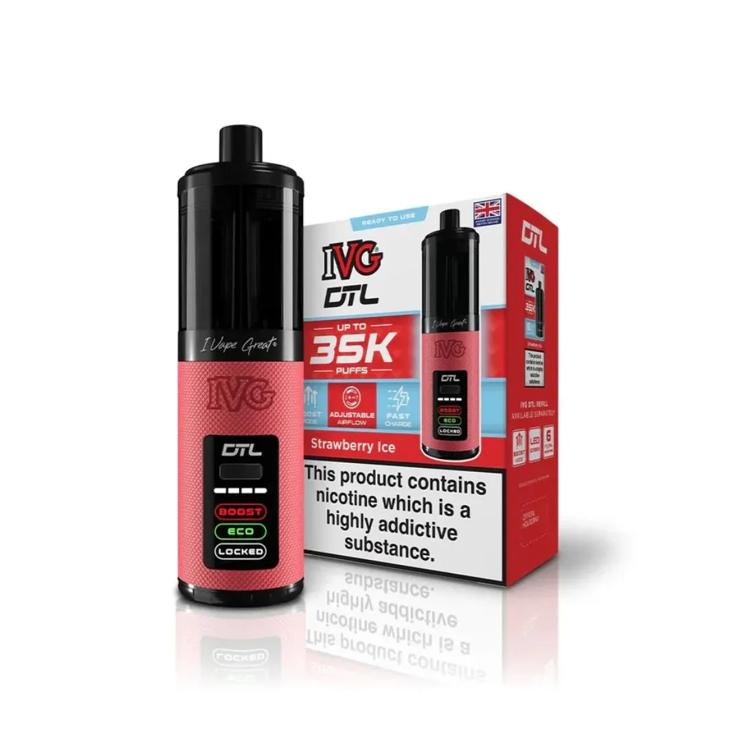 IVG DTL 35 Vape Kit | Prefilled Pod Kit | Just for £8.99