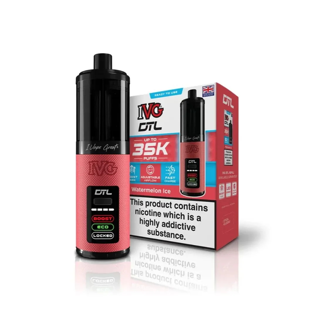 IVG DTL 35 Vape Kit | Prefilled Pod Kit | Just for £8.99