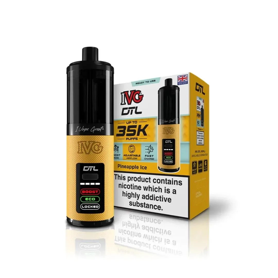 IVG DTL 35 Vape Kit | Prefilled Pod Kit | Just for £8.99