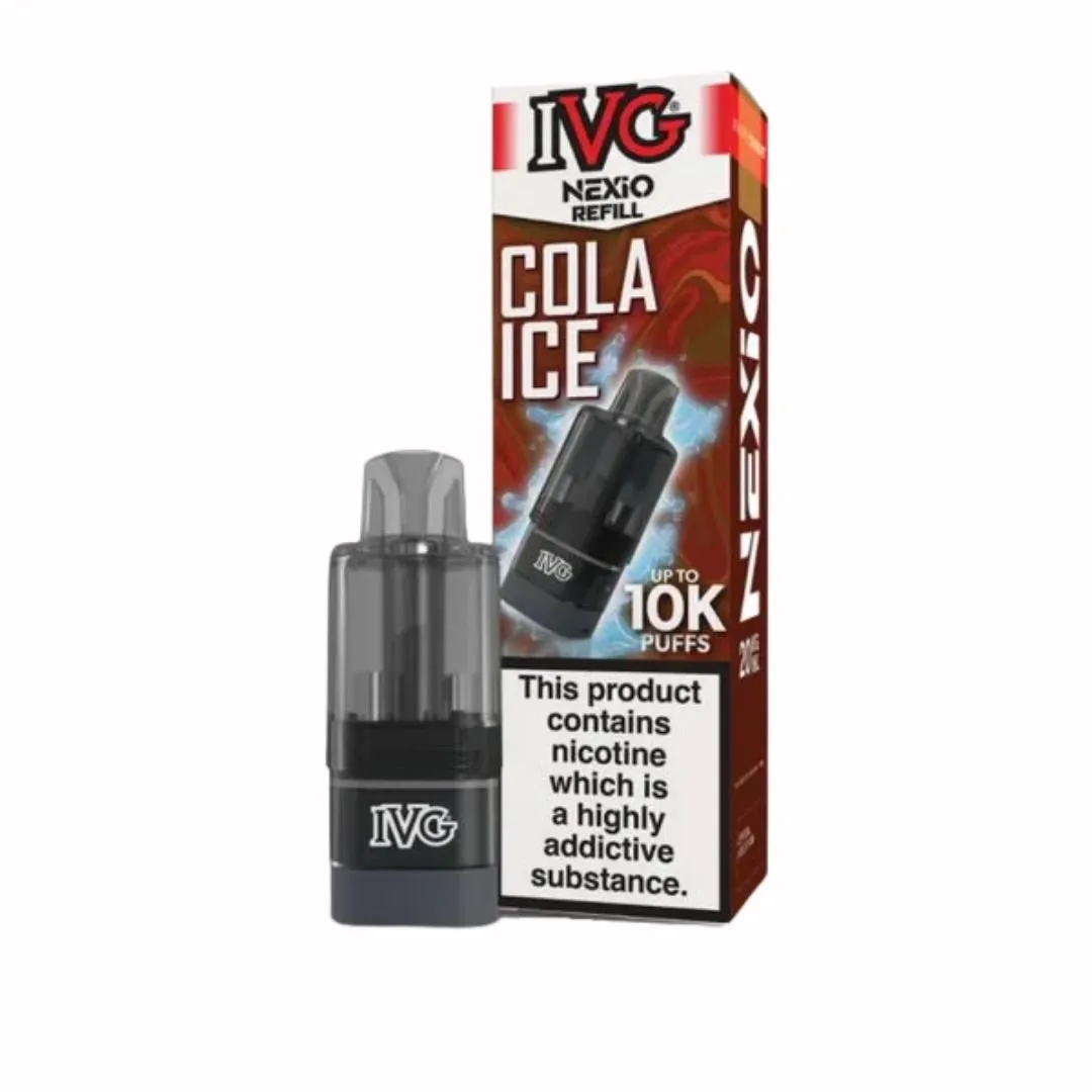 IVG Nexio 10K Replacement Pods | Prefilled Vape Pods UK