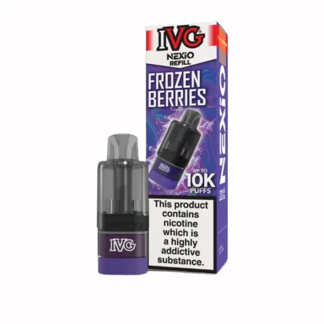 IVG Nexio 10K Replacement Pods | Prefilled Vape Pods UK