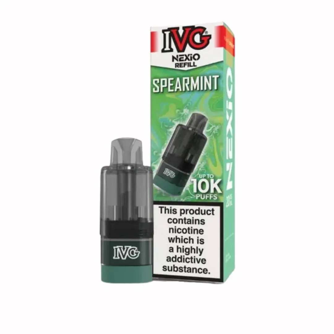 IVG Nexio 10K Replacement Pods | Prefilled Vape Pods UK