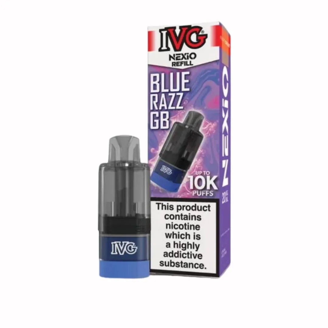 IVG Nexio 10K Replacement Pods | Prefilled Vape Pods UK
