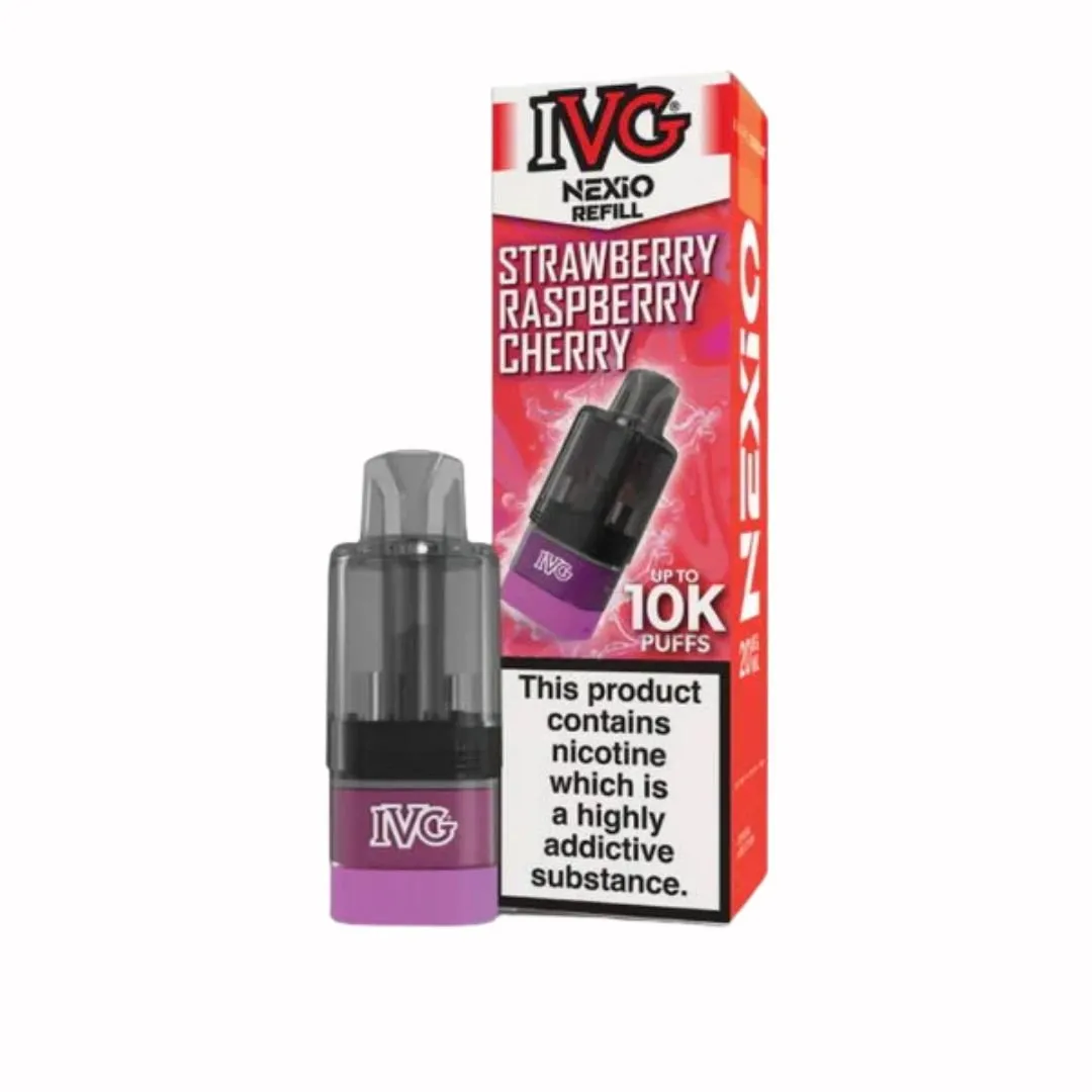 IVG Nexio 10K Replacement Pods | Prefilled Vape Pods UK