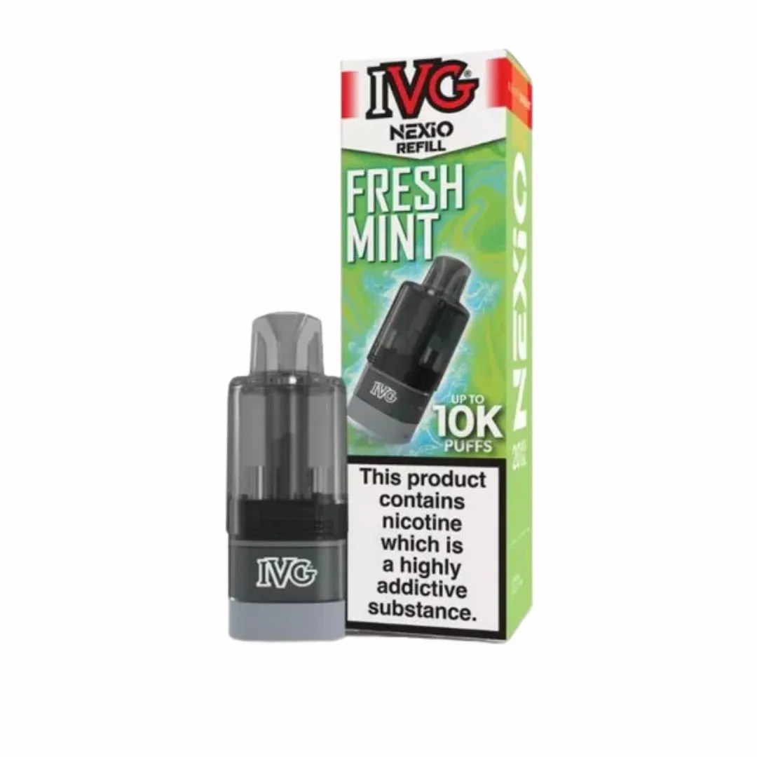IVG Nexio 10K Replacement Pods | Prefilled Vape Pods UK