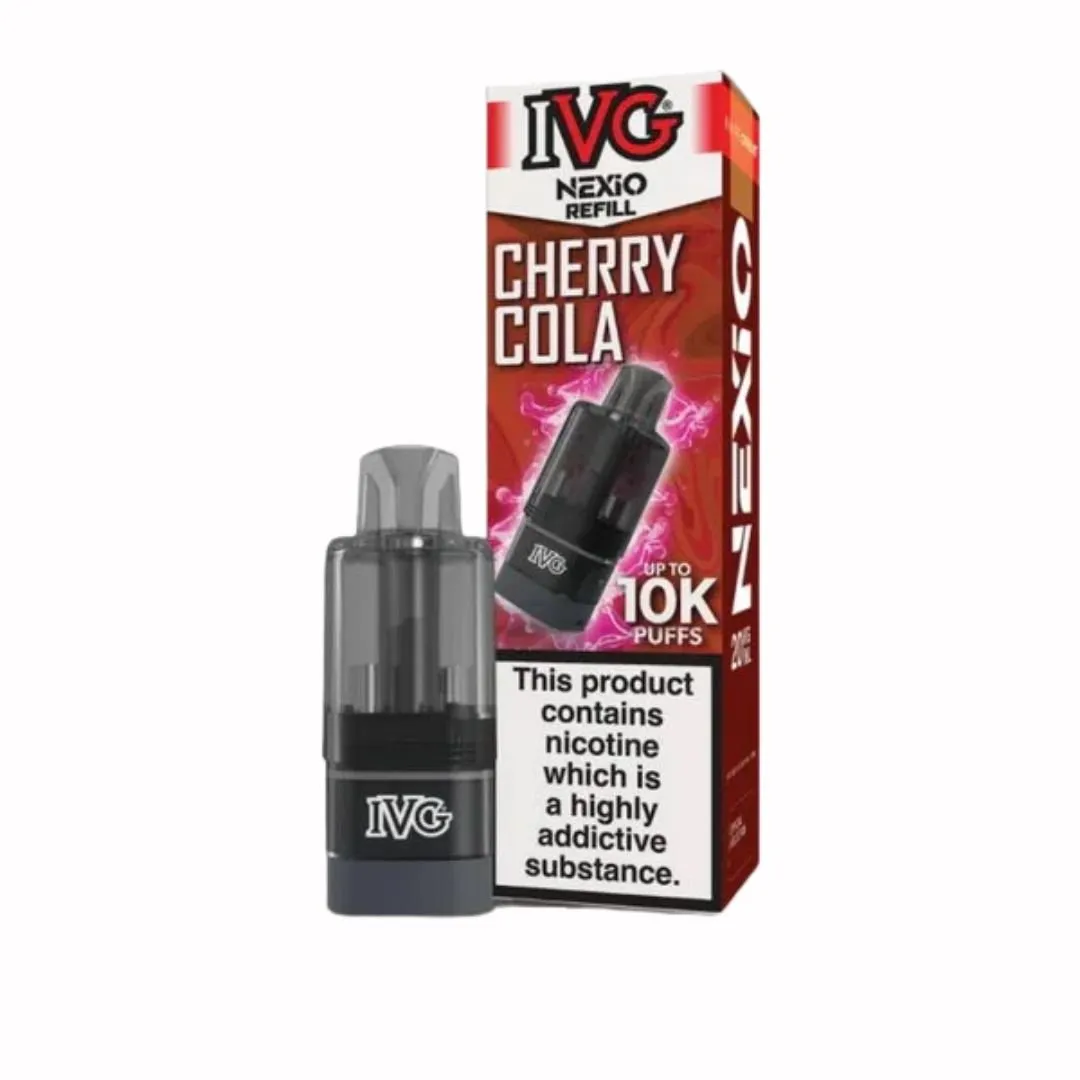 IVG Nexio 10K Replacement Pods | Prefilled Vape Pods UK
