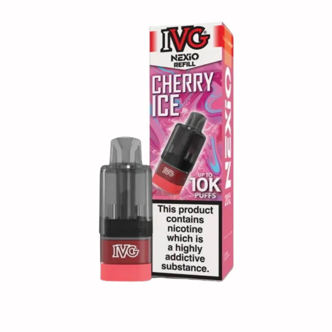IVG Nexio 10K Replacement Pods | Prefilled Vape Pods UK