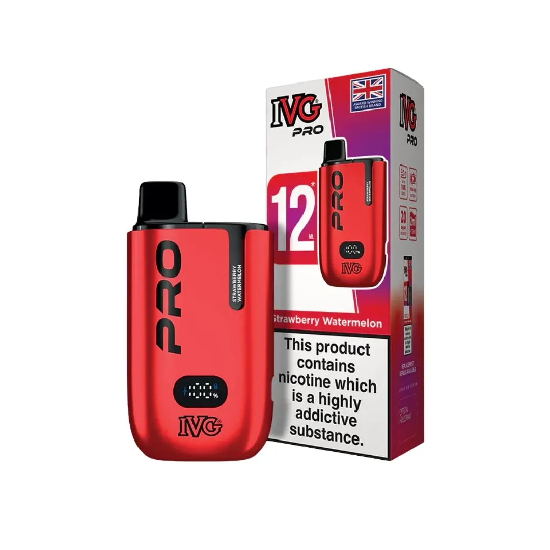 IVG Pro 12 Prefilled Vape Kit 10K